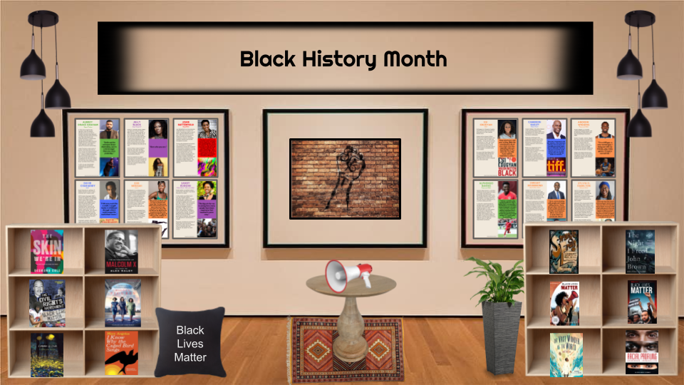 Virtual Display:  Black History Month